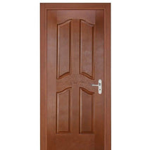 4 Panel Decorated Solid Flush Door