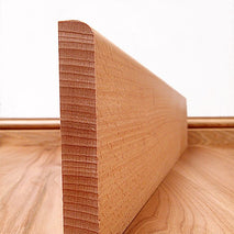 4"x1" Mahogany TnG Wall Skirting