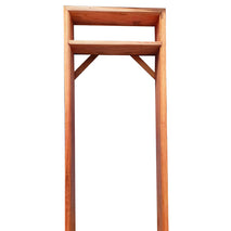 6×2 Mahogany Door Frame with Vent 8ft Long