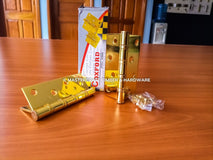 Coxford Door Hinges Gold Antique Silver