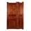 6-Panel Kiln Dried Solid Mahogany Double Door