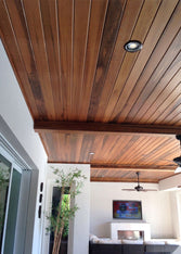 6"×1" Mahogany TnG Ceiling