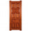8-Panel Kiln-Dried Solid Mahogany Front Door