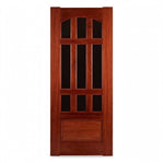 Kiln Dried Solid Mahogany Standard French Door