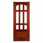 Kiln Dried Solid Mahogany Standard French Door