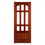 Kiln Dried Solid Mahogany Standard French Door