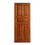 5-Panel Solid Mahogany Front Door