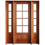 Mahogany French Double Door