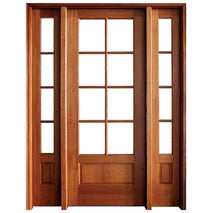 Mahogany French Double Door