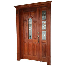 Mahogany Panel Solid Double Door