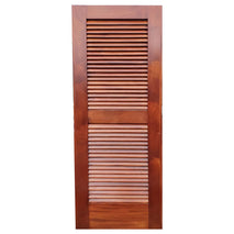 Mahogany Standard Louvered Door