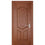 Oval Panel Solid Flush Door