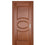 Oval and Rectangle Panel Solid Flush Door