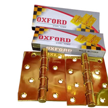 Oxford Steel Door Hinges Gold