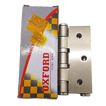 Oxford Steel Door Hinges Gold Antique Silver