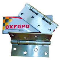 Oxford Steel Door Hinges Silver
