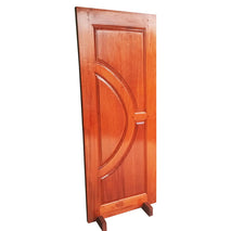 Panel Semi-Circle Solid Mahogany Front Door