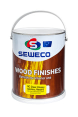 N/C Clear Glossy 4.4 Litres Seweco Paints Wood Finishes